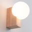 Wall lamp BULBO natural wood thumbnail 5