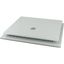 XLST3858 Top Panel, IP31, for WxD = 850 x 800mm, grey thumbnail 1