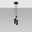 PABLO HANGING LAMP 3P BLACK GU10 3X40W IP20 thumbnail 4