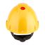 3M™ Hard Hat, Uvicator, Ratchet, Ventilated, Plastic Sweatband, Yellow thumbnail 3