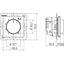Room thermostat, heating/cooling, A.x/C.x, night black glossy thumbnail 2