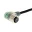 Sensor cable, M12 right-angle socket (female), 3-poles, A coded, PUR f XS2F0733C thumbnail 2