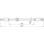 Insulating stick  25kV 16.7Hz with plug-in coupling D 30mm  L 900mm thumbnail 2