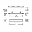 Recessed frame L 650 B 141 H 2 HEL 94 colour: silver thumbnail 4