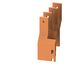 Connection vertical busbar rear right 30x 10 mm D: 800 mm thumbnail 2