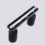 CEILING STRIP WITH TWO MOVABLE SPOTLIGHTS FOR HALLWAY, CARBON SERIES 2XGU10 thumbnail 7