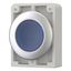 M30C-FDRL-B Illuminated pushbutton actuator, RMQ-Titan, Flat, maintained, Blue, Blank, Metal bezel thumbnail 9