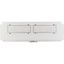 BP-FLP-600-2K-W Cable entry / flange plate for W=600mm, pass-through flange, white thumbnail 2