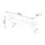 CEILING LAMP ZUCA 2 BLACK E27 2X15W IP20 thumbnail 6