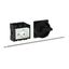 P3 Main switch, 80 A,Rear mounting, 3 pole, Form M4/SVB, Black, Door c thumbnail 4