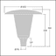 ARW 12L105-740 WSC CL CL1 W5 T76 ANT - LED post-top amenity luminaire thumbnail 3