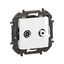 PRISE TV-SAT ETOILE 2CAB BLANC thumbnail 1