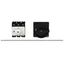 P3 Main switch, 80 A,Rear mounting, 3 pole, Form M4/SVB, Black, Door c thumbnail 4