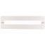 BPZ-FP-800/200-45-W Front plate for HxW=200x800mm, with 45 mm device cutout, white thumbnail 1