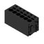 Printed circuit board terminals, 5.08 mm, Number of poles: 6, 180°, Solder pin length (l): 3.5 mm, tinned, black, PUSH IN without actuator, Clamping range, max. : 2.5 mm², Box thumbnail 4
