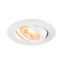 NEW TRIA® 68, recessed ceiling light, round, max. 10W GU10, white thumbnail 1