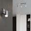 CEILING LAMP RING 2 CHROME GU10 2X40W IP20 thumbnail 6