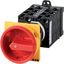 T3-6-8347/V/SVB Main switch, T3, 32 A, rear mounting, 6 contact unit(s), 11-pole, Emergency switching off function, With red rotary handle and yellow locking ring thumbnail 3