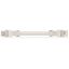 pre-assembled interconnecting cable Eca Socket/plug white thumbnail 2