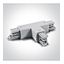 WHITE T CONNECTOR LEFT thumbnail 1