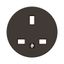 2P+E 13A BS STANDARD SOCKET BLACK thumbnail 4