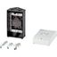 CI-K2H-T0-1-MBS Insulated enclosure CI-K2H, H x W x D = 181 x 100 x 80 mm, for T0-1, hard knockout version, with mounting plate screen thumbnail 2