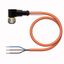 Actuator and Sensor Cable, PUR Connection Cable   WKC4T-10/TXO thumbnail 1