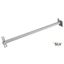 Wall bracket for Outdoor Beam & MILOX floodlight,silver,80cm thumbnail 1