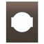L.NOW - IT/GER SOCKET 10/16A COVER 3M BRONZE thumbnail 2
