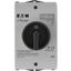 J20/B Main switch, 20 A, surface mounting, 3 pole, STOP function, With black rotary handle and locking ring, Lockable in the 0 (Off) position thumbnail 1