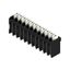 Printed circuit board terminals, 3.50 mm, Number of poles: 11, 180°, Solder pin length (l): 1.5 mm, black, PUSH IN with actuator, Clamping range, max. : 1.5 mm², Tube thumbnail 2
