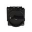 P3 Main switch, 80 A,Rear mounting, 4 pole, Form V/SVB, Black, Door co thumbnail 3