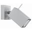 WALL LAMP MERIDA 1 GREY GU10 1X40W IP20 thumbnail 1