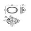 CHIP OVALE 25 LED 4000K WIT 6,5W thumbnail 6
