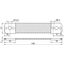 Bridging braid Al 50mm² L 180mm with fixing bores 1x10.5 2x6.5mm thumbnail 2