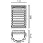 NIKKO+ 27/G LED 3000K ANTHRACITE 13.5W thumbnail 8