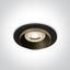 BLACK GU10 10W DARK LIGHT thumbnail 1