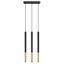 HANGING LAMP MOSAIC 3L BLACK/GOLD G9 3X40W IP20 thumbnail 2