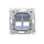Triple switch, 10AX, matt aluminum thumbnail 2