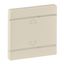Cover plate Valena Life - Up/Down symbol - 2 modules - ivory thumbnail 1