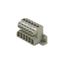PCB plug-in connector, male plug, 7.00 mm, Number of poles: 5, 180°, Clamping yoke connection, Clamping range, max. : 4 mm², Box thumbnail 1