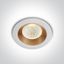 WHITE/BRASS LED 3W WW 350mA DARK LIGHT thumbnail 1