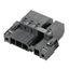 PCB plug-in connector, male plug, 7.62 mm, Number of poles: 2, 180°, PUSH IN with actuator, Tension-clamp connection, Box thumbnail 2