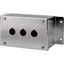 Surface mounting enclosure, stainless steel, 3 mounting locations thumbnail 4