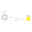 WHITE ADJUSTABLE TRIMLESS GU10 10W DARK LIGHT thumbnail 2
