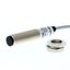 Photoelectric sensor, M12 brass housing, diffuse, 100 mm fixed, PNP, 2 thumbnail 1