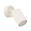 Beige GU10 wall lamp with switch for bedroom, KARBON series thumbnail 1
