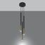 HANGING LAMP MOSAIC 3P BLACK/GOLD G9 3X40W IP20 thumbnail 4