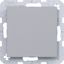 Blank plate with central plate, A.x/C.x, titanium thumbnail 1