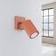 WALL Sconce LAMP WITH MOVABLE REFLECTOR, KARBON ORCHA FAMILY RED GU10 thumbnail 7